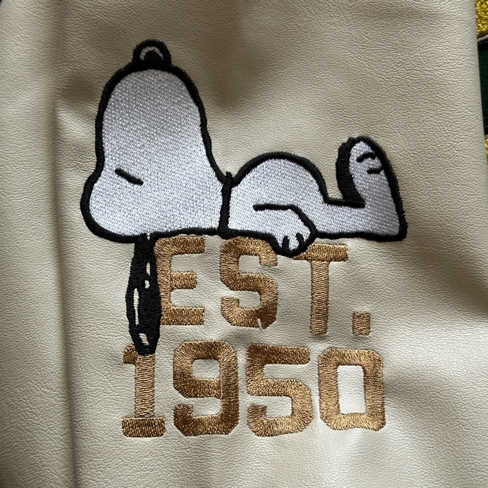 Aéropostale Peanuts Snoopy Varsity Jacket - Picture 5 of 9